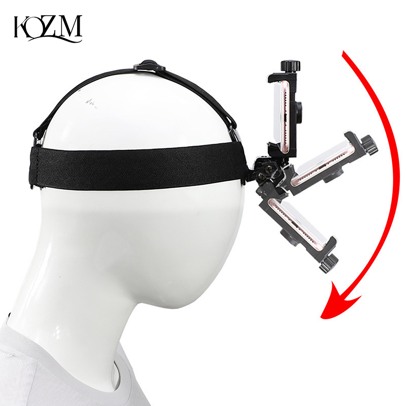 Webcam Stand Clip - Staffa per fascia montata sulla testa