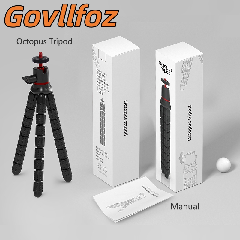 Webcam Stand Clip - Mini Treppiede Universale Flessibile a Forma