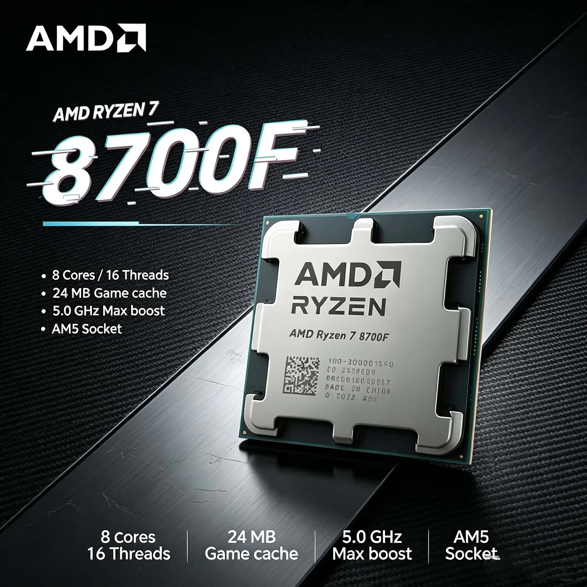Amd Cpu Ryzen 7 - Processore AMD Ryzen 7 8700F, CPU