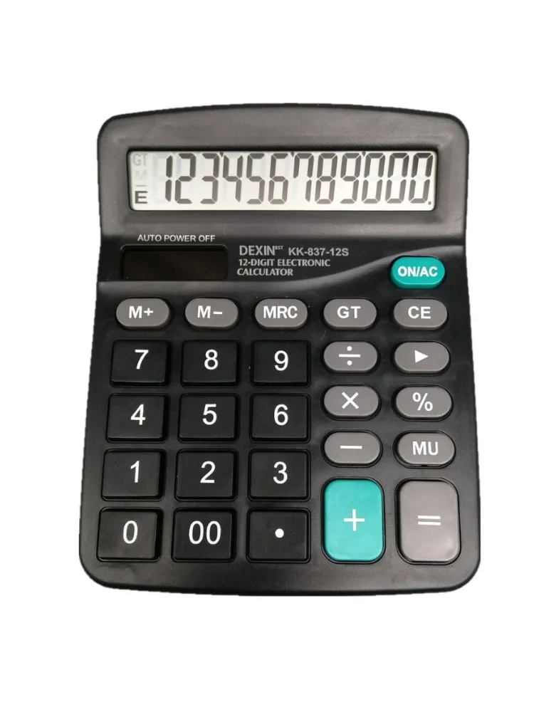 Office Technology - Calcolatrice con Display LCD a 12