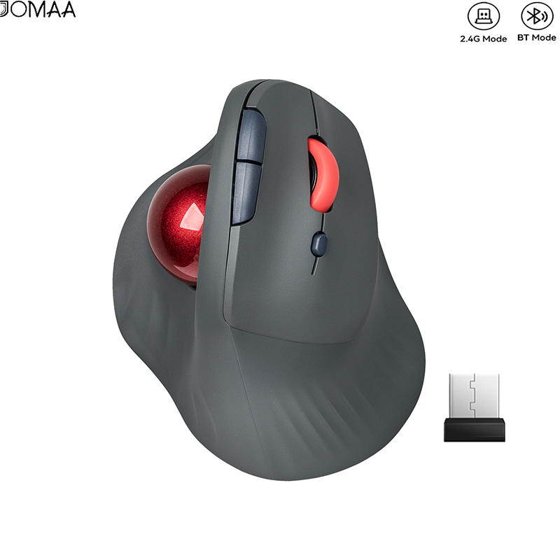 Ergonomic Mouse Vertical - JOMAA Mouse trackball wireless ergonomico Bluetooth5.0