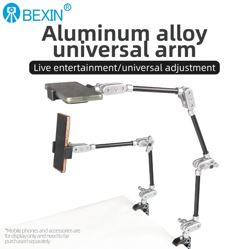 Webcam Stand Clip - BEXIN Braccio Magico per Fotocamera con