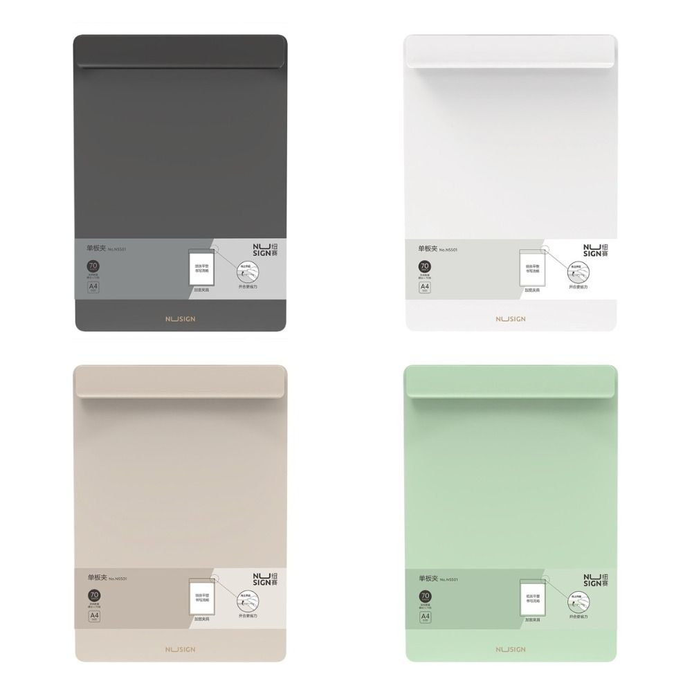 Drawing Pad Signature - Portablocco A4 con Morsetto per Documenti,
