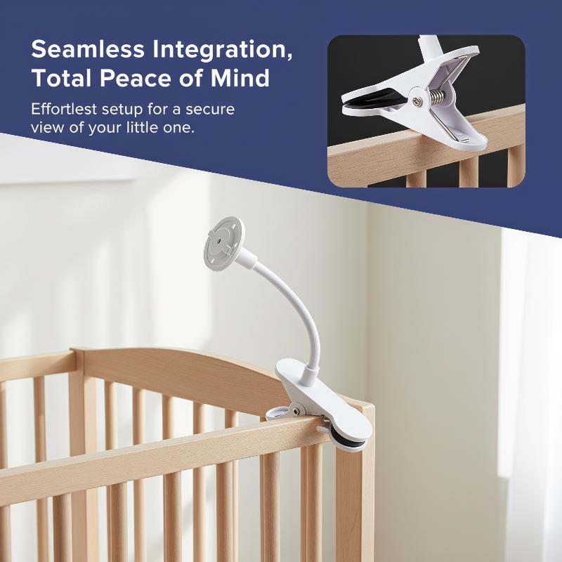 Webcam Stand Clip - Supporto per Webcam con Clip, Senza