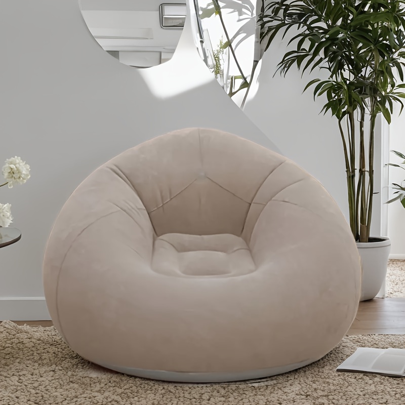 Office Technology - Poltrona gonfiabile floccata in PVC -