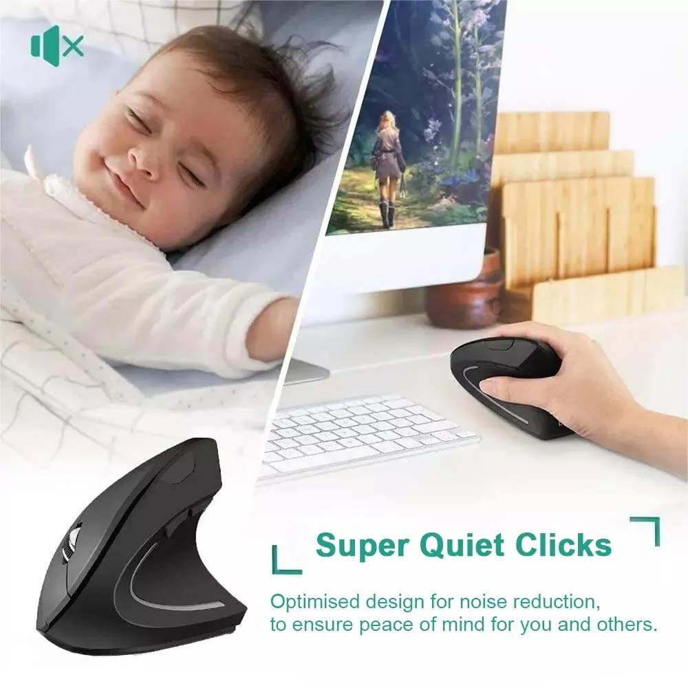 Mouse verticale Mouse ottico w - Ergonomic Mouse Vertical recensione e prezzo