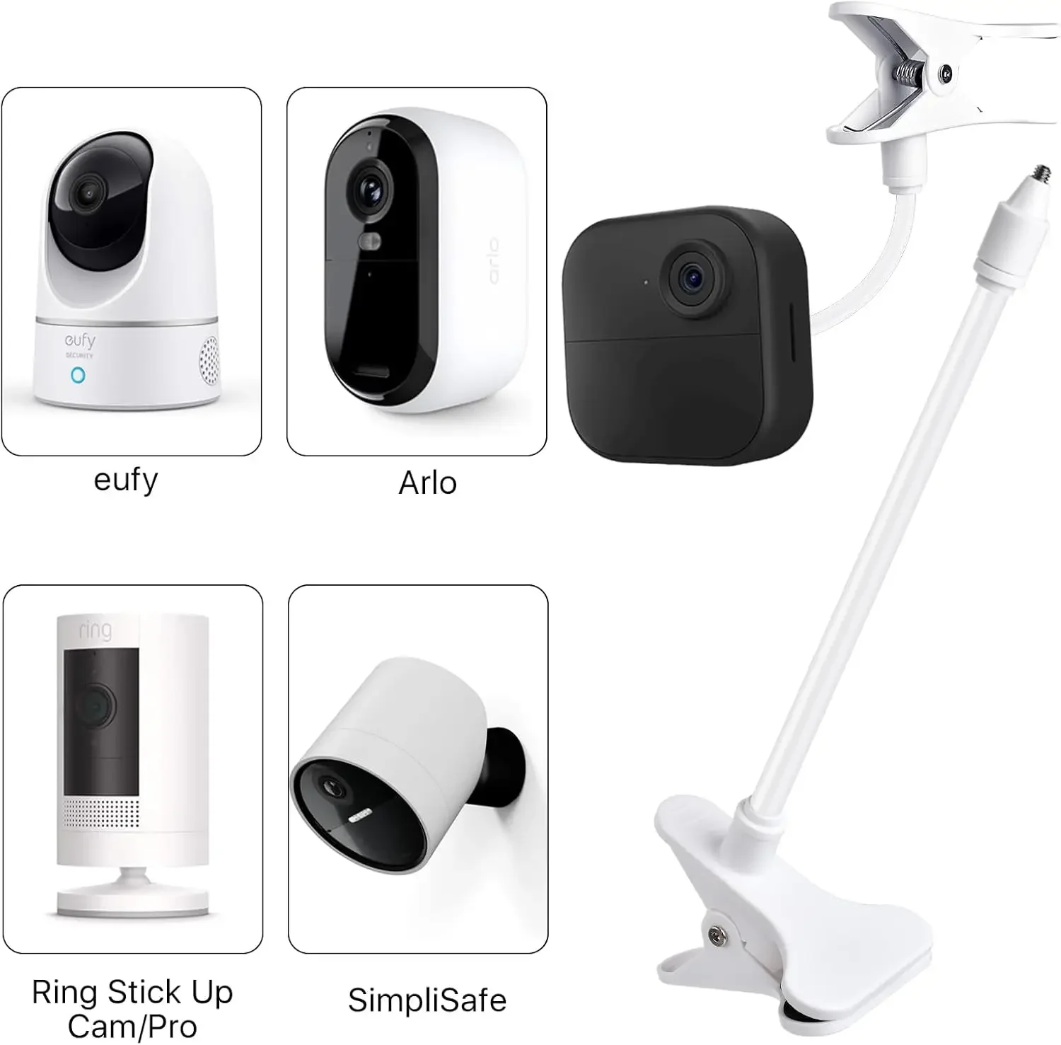Supporto per webcam flessibile - Webcam Stand Clip recensione e prezzo