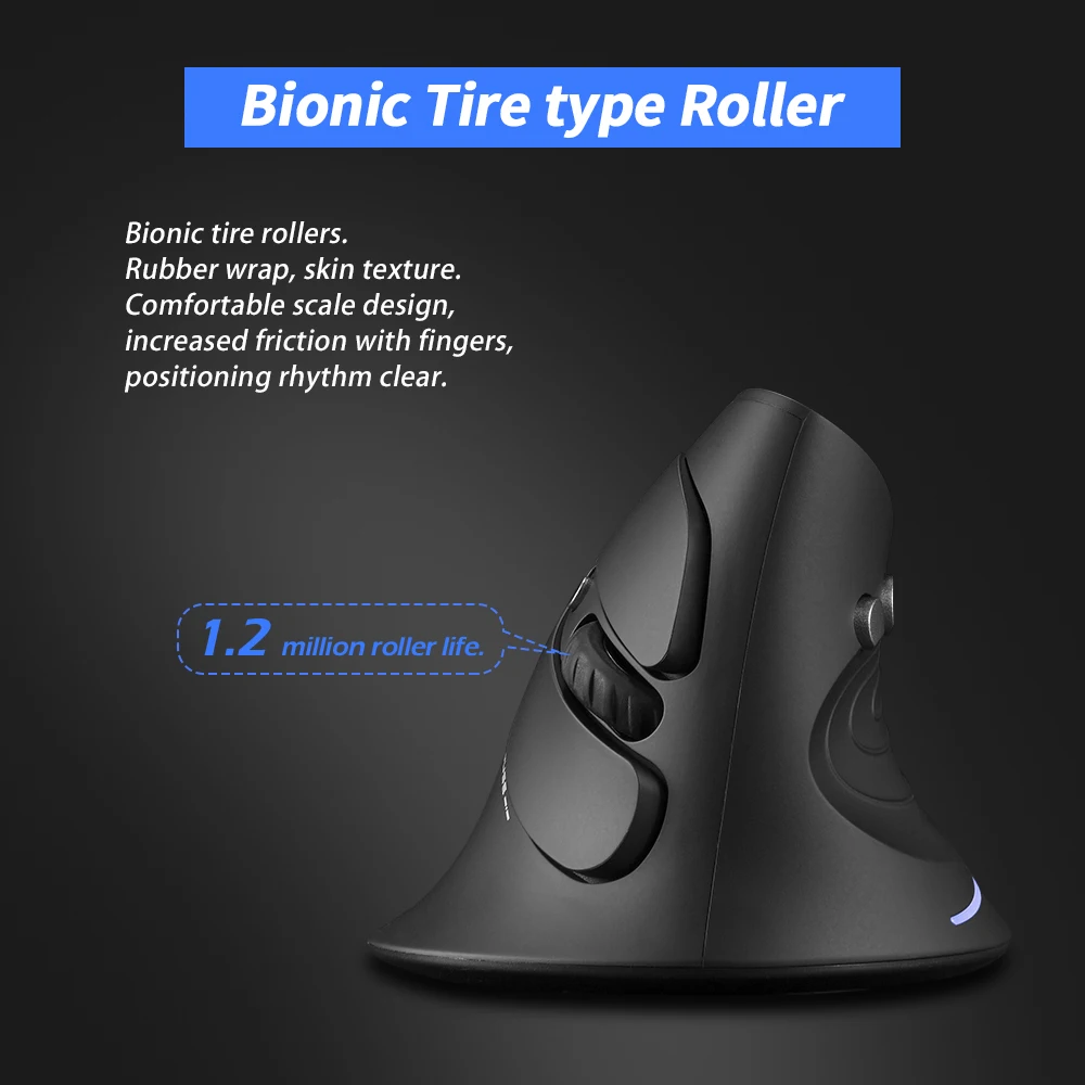 ZELOTES F-17 Mouse ottico ergo - Ergonomic Mouse Vertical recensione e prezzo