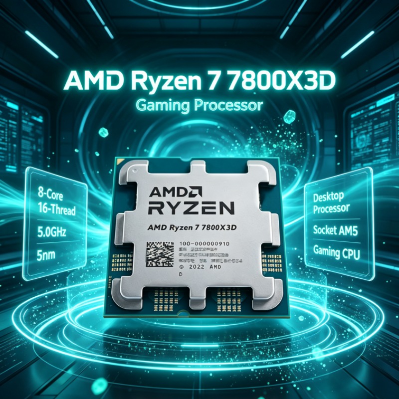 AMD R7 7800X3D Ryzen 7 AM5 CPU - Amd Cpu Ryzen 7 recensione e prezzo