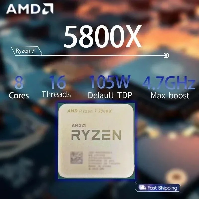 Processore AMD Ryzen 7 5800X 7 - Amd Cpu Ryzen 7 recensione e prezzo