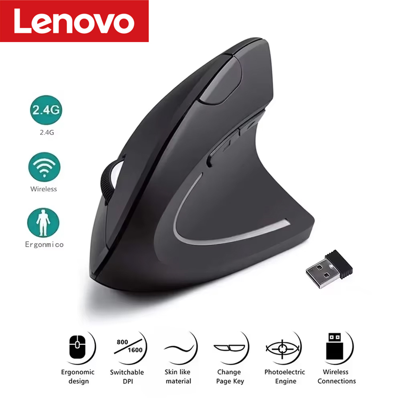 Mouse verticale wireless Lenov - Ergonomic Mouse Vertical recensione e prezzo