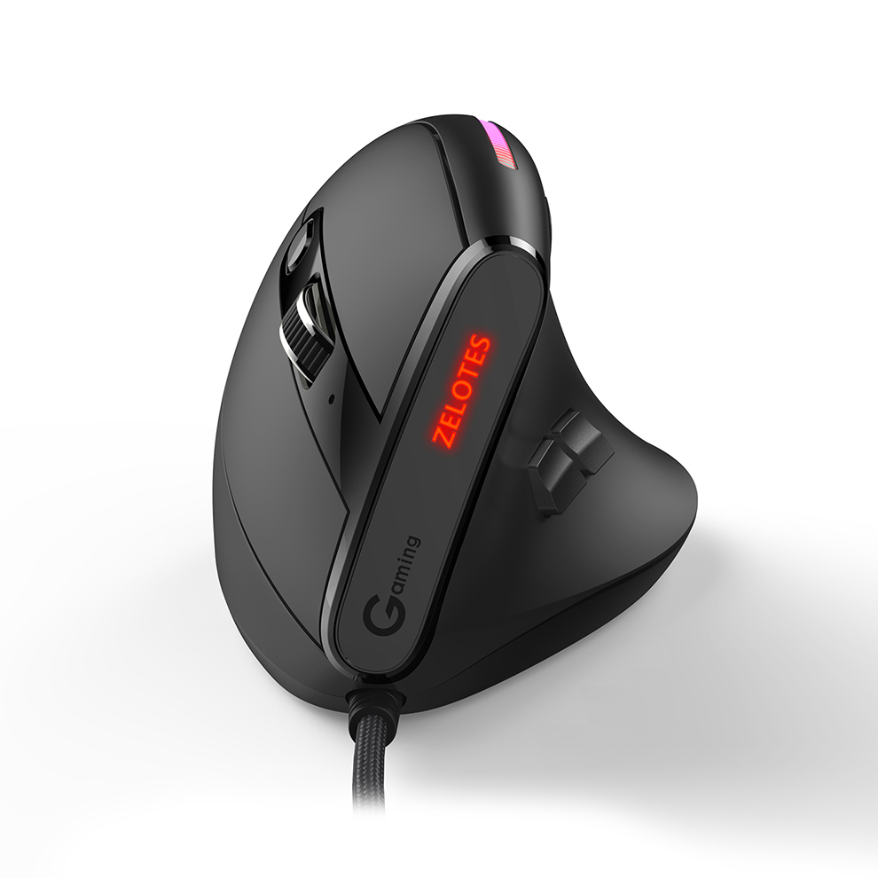 Mouse ottico verticale cablato - Ergonomic Mouse Vertical recensione e prezzo