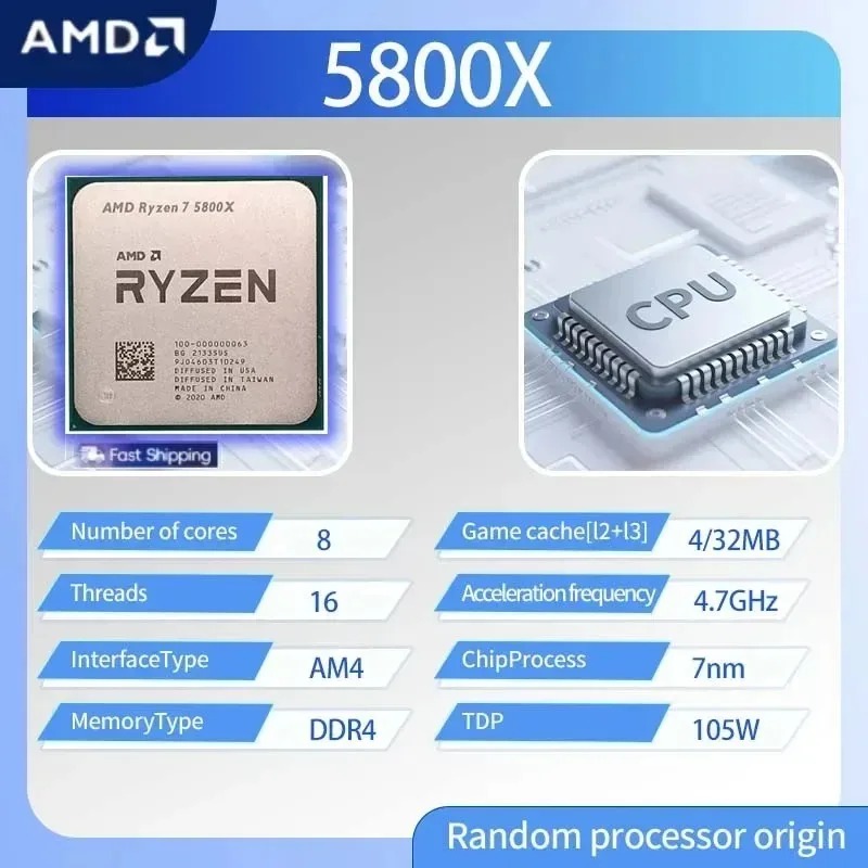 Processore AMD 3.8 16-Thread,  - Amd Cpu Ryzen 7 recensione e prezzo