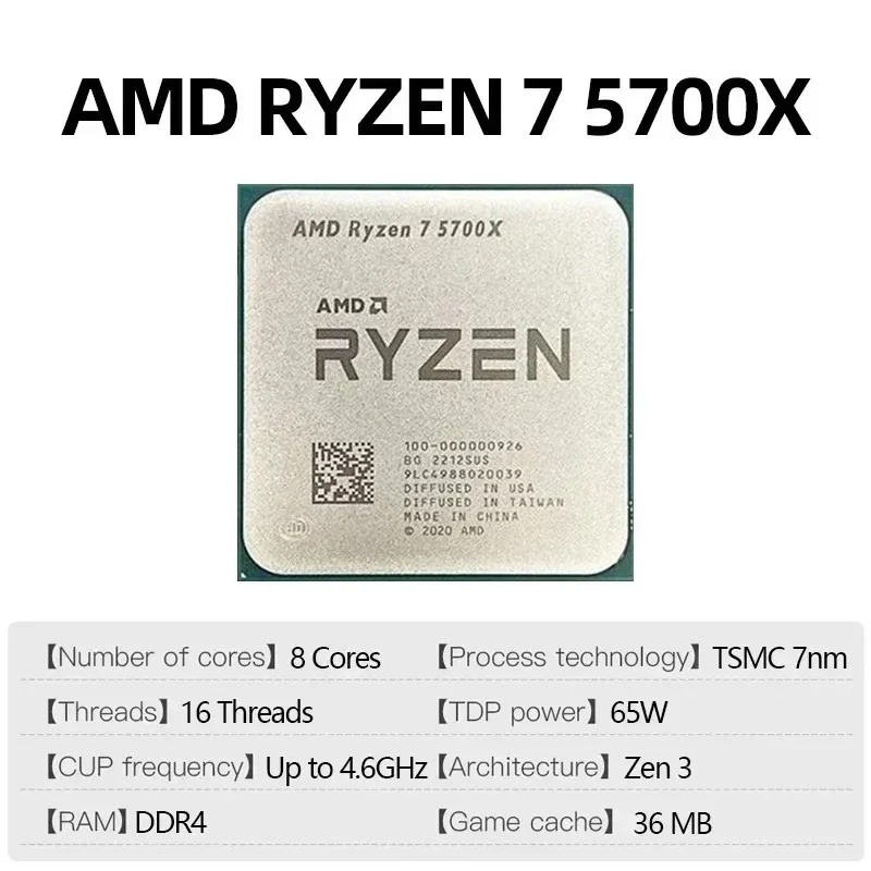 Processore Desktop AMD Ryzen 7 - Amd Cpu Ryzen 7 recensione e prezzo