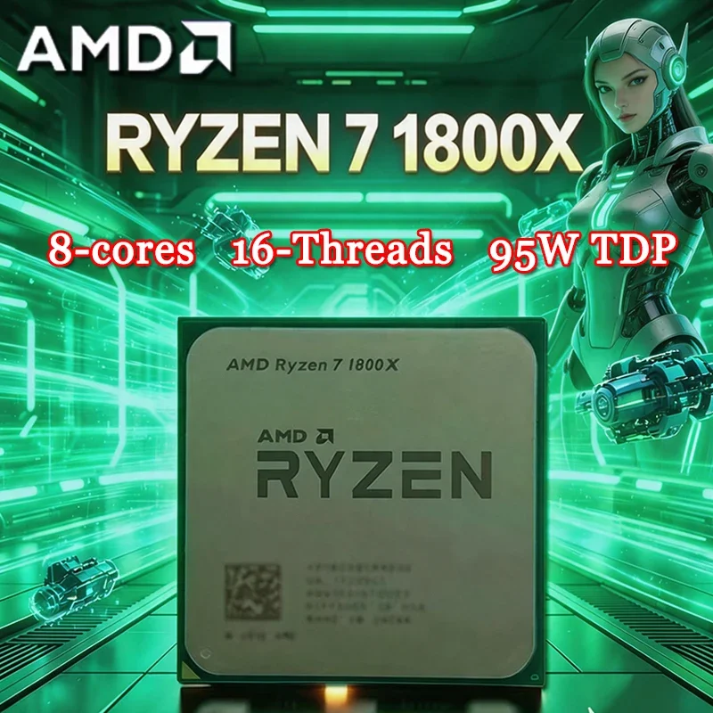 Processore AMD Ryzen 7 1800X C - Amd Cpu Ryzen 7 recensione e prezzo