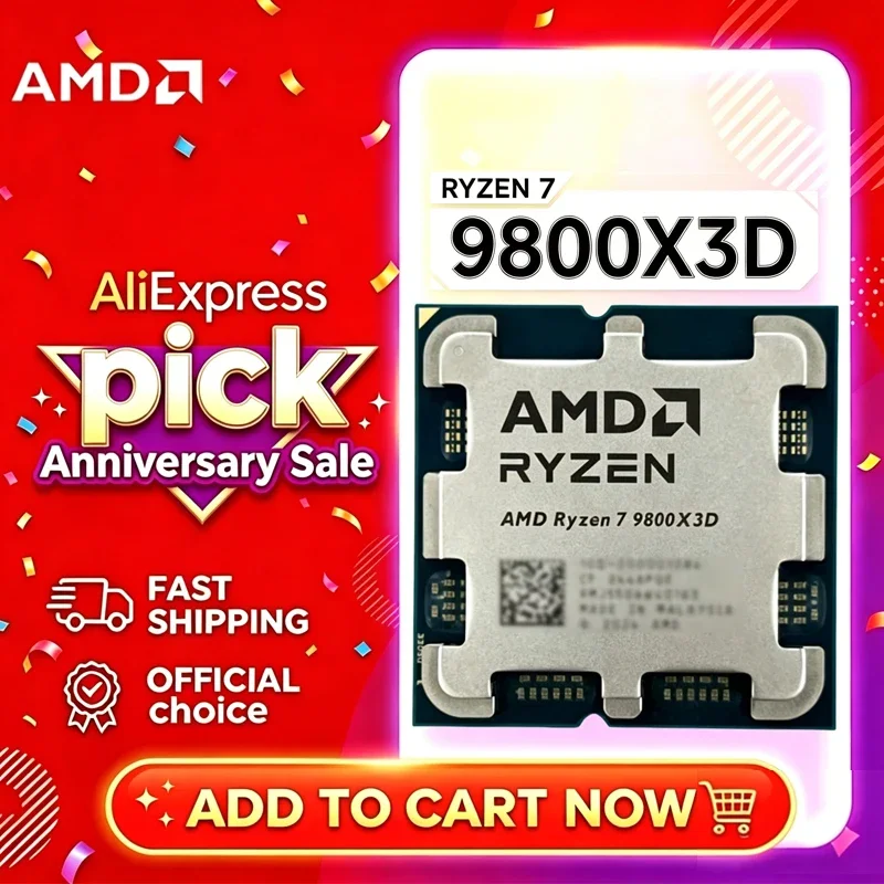 AMD Ryzen 7 9800X3D R7 9800X3D - Amd Cpu Ryzen 7 recensione e prezzo