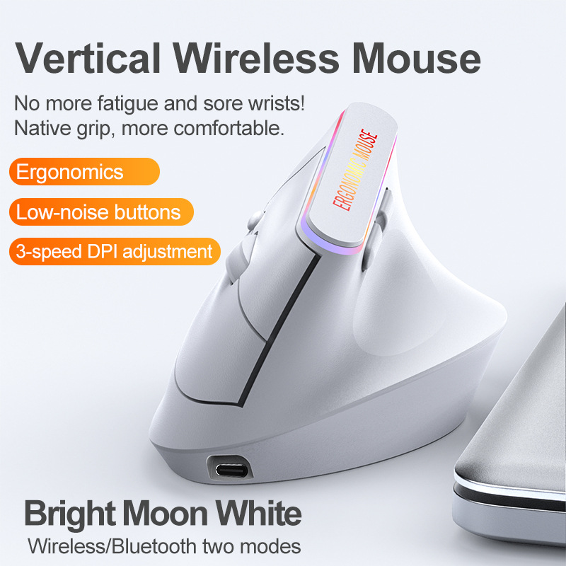 Nuovo Mouse Verticale Wireless - Ergonomic Mouse Vertical recensione e prezzo