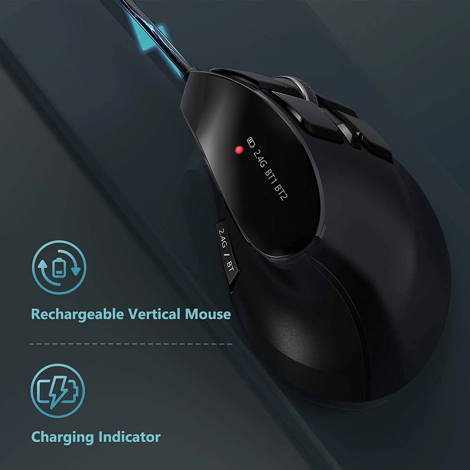 Mouse wireless verticale Seend - Ergonomic Mouse Vertical recensione e prezzo