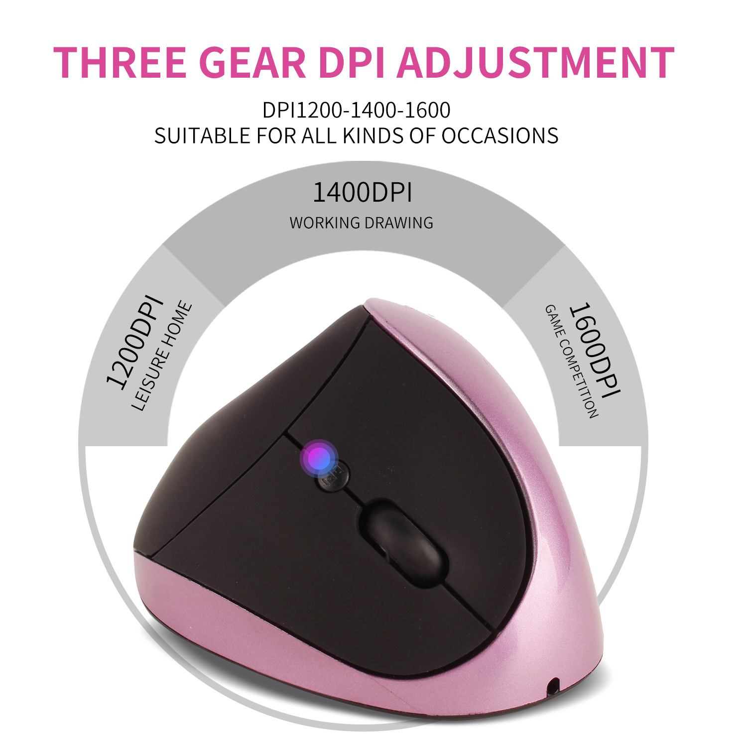 Mouse Verticale Ricaricabile E - Ergonomic Mouse Vertical recensione e prezzo